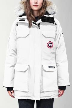 Chamarras Canada Goose Mujer Mexico - Expedition Abrigos Blancos ND9526830